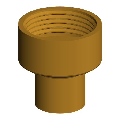 1/2" NPT Male to 3/4" NPT Female Adapter