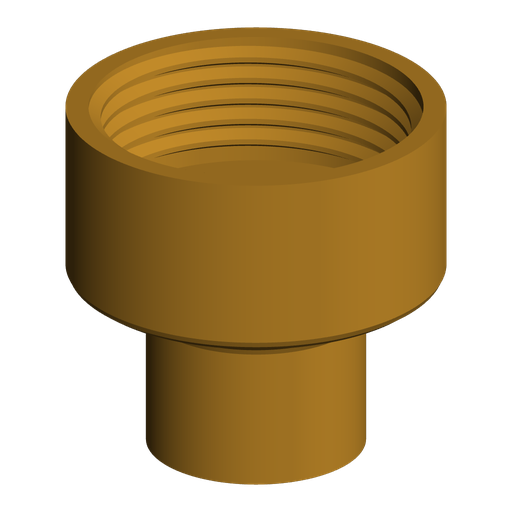 1/4" to 3/4" NPT Female Reducer