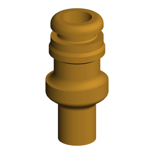 1/4" NPT Male to Gardena Quick-Connect Adapter