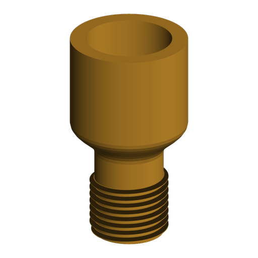 1/8" to 3/8" NPT Male Reducer