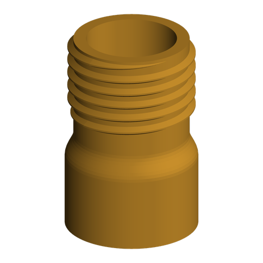 3/8" NPT Female to 1/2" Garden Hose Male Adapter