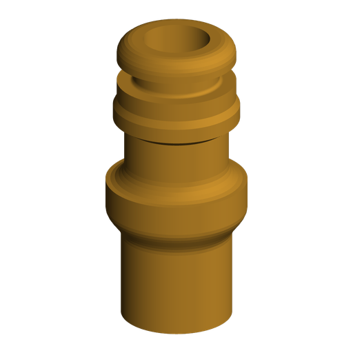 3/8" NPT Male to Gardena Quick-Connect Adapter