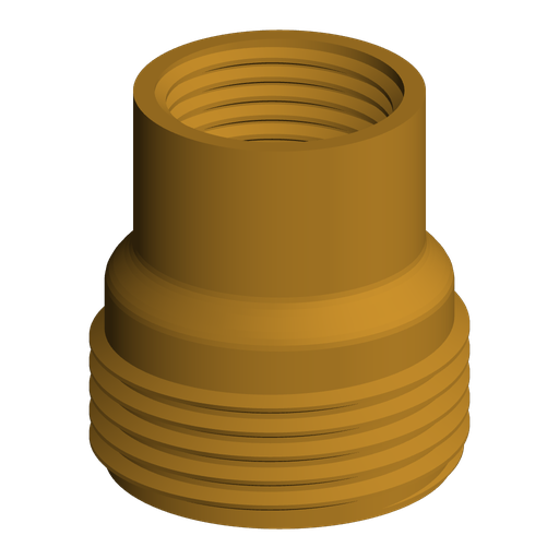 G1 BSPP Male to 1/2" NPT Female Adapter
