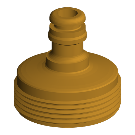G1-1/2 BSPP Male to Gardena Quick-Connect Adapter