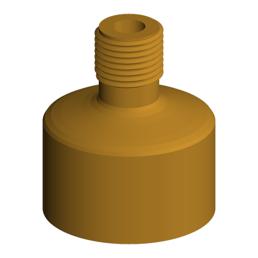 G1/2 BSPP Female to 1/8" NPT Male Adapter