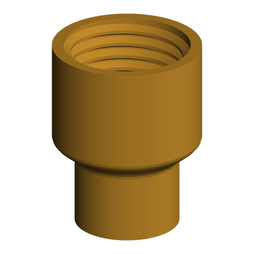 G1/4 BSPP Female to 1/2" Garden Hose Female Adapter