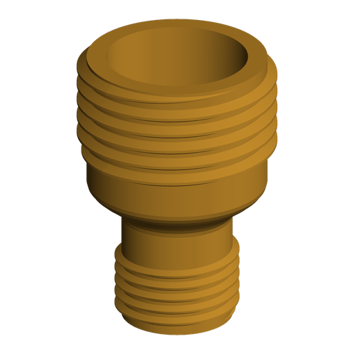 G1/4 to G1/2 BSPP Male Reducer