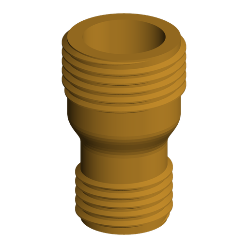 G1/4 to G3/8 BSPP Male Reducer