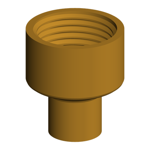 G1/8 BSPP Female to 1/2" NPT Female Adapter