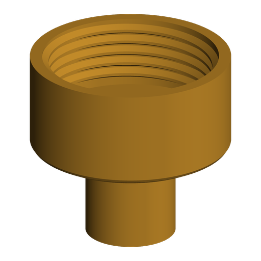 G1/8 BSPP Female to 3/4" NPT Female Adapter