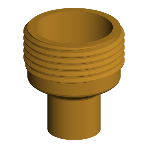 G1/8 BSPP Female to G3/4 BSPP Male Adapter