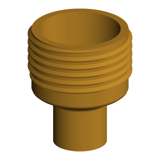 G1/8 BSPP Female to 3/4" Garden Hose Male Adapter