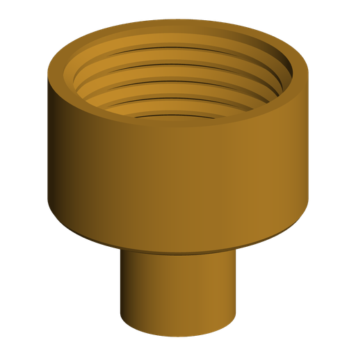G1/8 BSPP Female to 3/4" Garden Hose Female Adapter