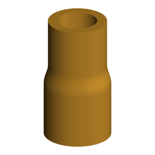 G1/8 BSPP Female to 12 mm Plain Pipe Adapter