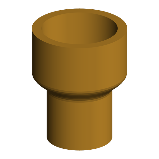 G1/8 BSPP Female to 20 mm Plain Pipe Adapter