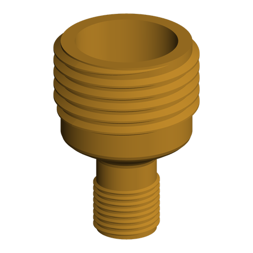 G1/8 to G1/2 BSPP Male Reducer