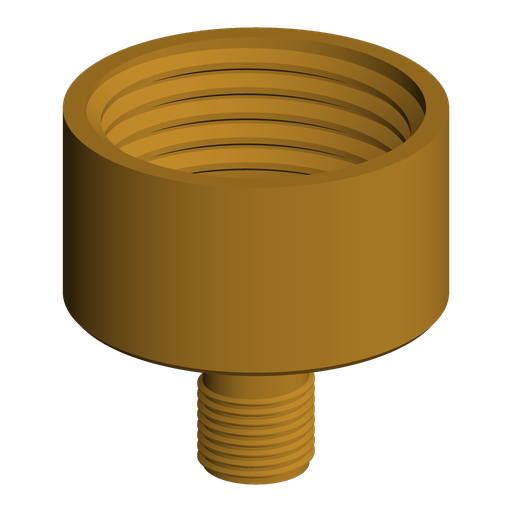 G1/8 BSPP Male to 3/4" Garden Hose Female Adapter