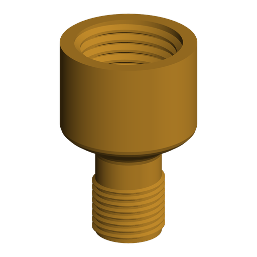 G1/8 BSPP Male to 1/4" NPT Female Adapter