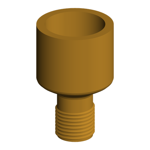G1/8 BSPP Male to 1/2" NPT Male Adapter