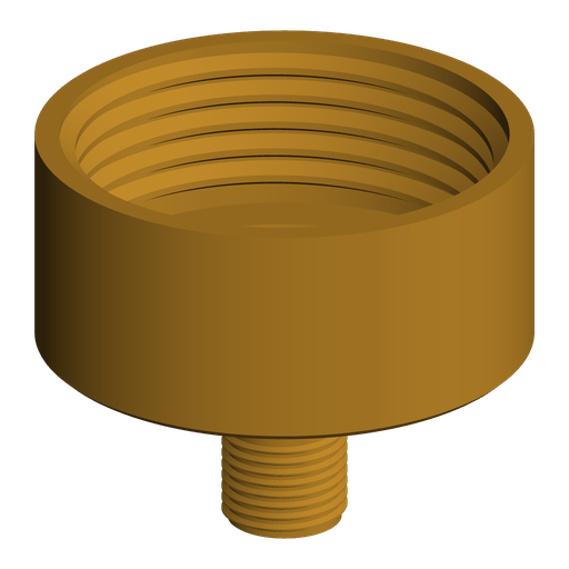 G1/8 BSPP Male to 1" NPT Female Adapter