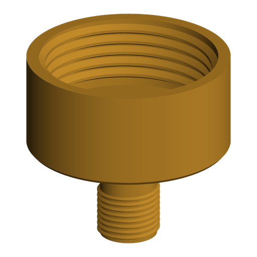 G1/8 BSPP Male to 3/4" NPT Female Adapter