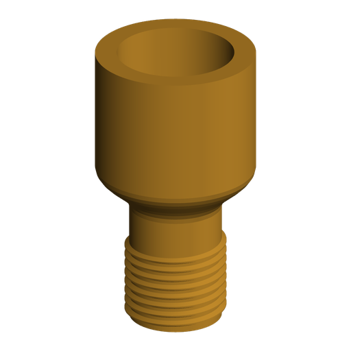G1/8 BSPP Male to 3/8" NPT Male Adapter