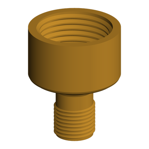 G1/8 BSPP Male to 3/8" NPT Female Adapter