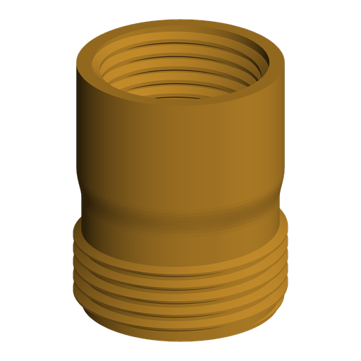 G3/4 BSPP Male to 1/2" NPT Female Adapter
