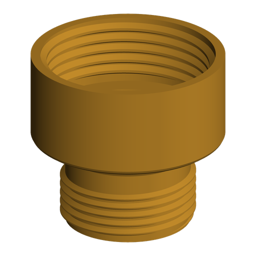 G3/4 BSPP Male to 1" NPT Female Adapter