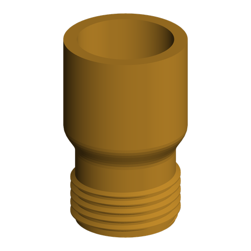 G3/8 BSPP Male to 1/2" NPT Male Adapter