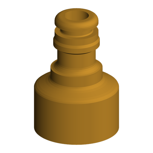 3/4" Garden Hose Female to Gardena Quick-Connect Adapter