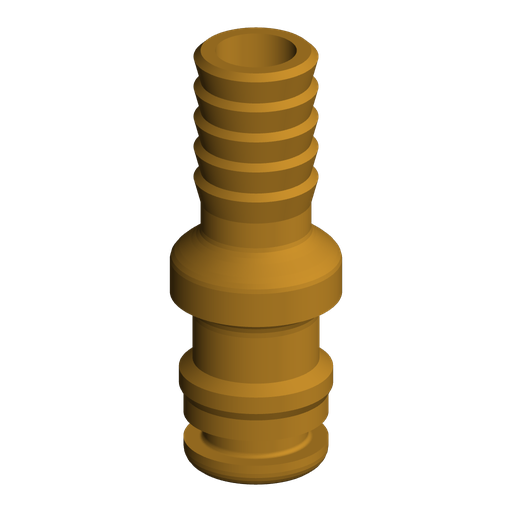 Gardena Quick-Connect to 13 mm Hose Barb Adapter