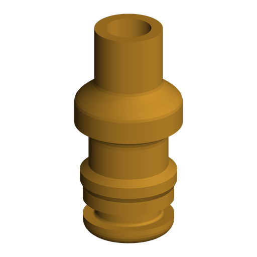 Gardena Quick-Connect to 12 mm Plain Pipe Adapter